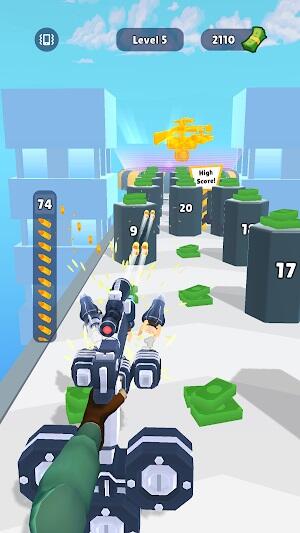 weapon upgrade rush mod apk android