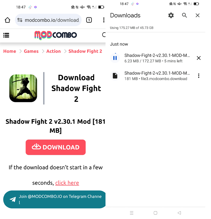 how to install apk and obb files in modcombo