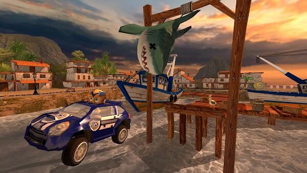 beach buggy racing mod apk for android