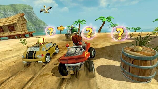 beach buggy racing mod apk unlimited money and gemss
