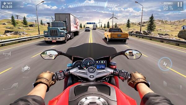 brr moto bike racing game 3d mod apk