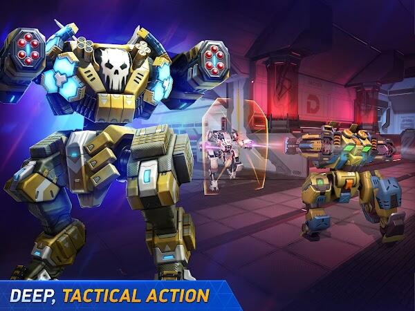 mech arena mod apk unlimited coins and credits